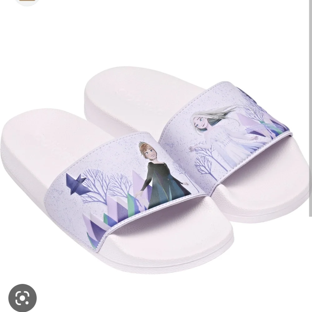 adidas X Disney Kids' Frozen Adilette Slides